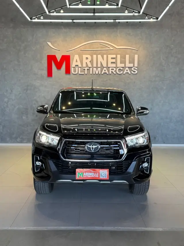 Carro Toyota Hilux Cabine Dupla 2020 Hilux 2.8 16v TDI SRV CD 4x4 (Aut)