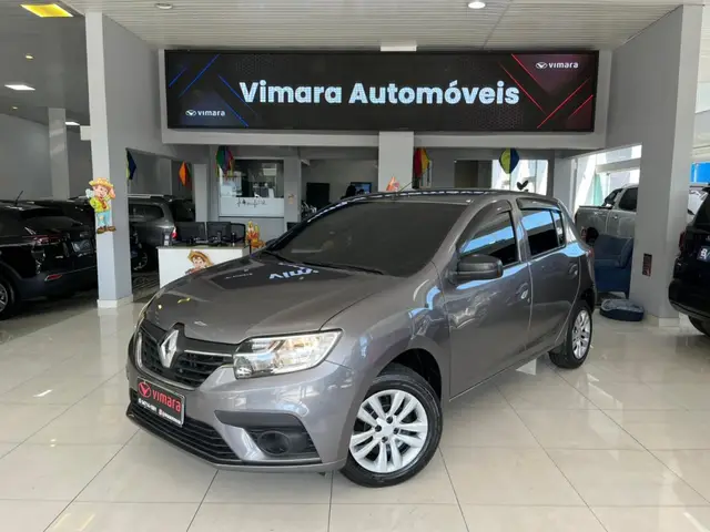 Carro Renault Sandero 2021 Life 1.0 12V SCe (Flex)