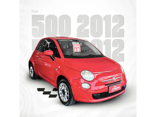 Carro Fiat 500 2012 Cult 1.4 8V
