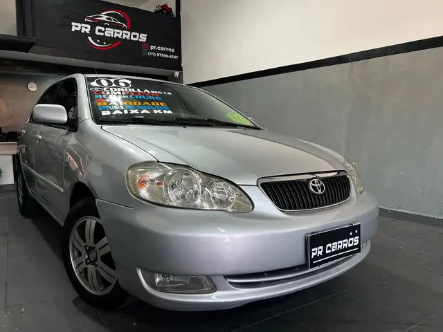 Carro Toyota Corolla 2006 Sedan SEG 1.8 16V (nova série) (aut)