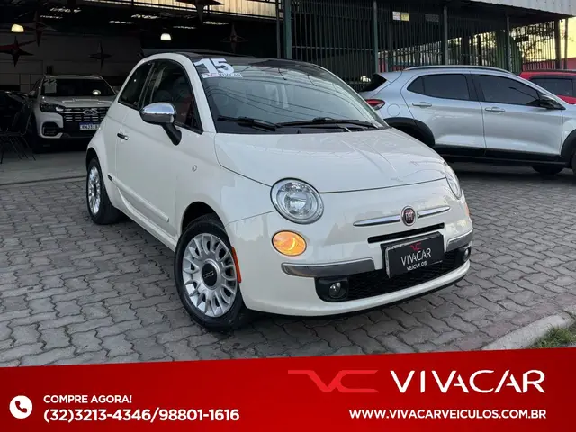 Carro Fiat 500 2015 Cabrio 1.4 Multiair (Aut)