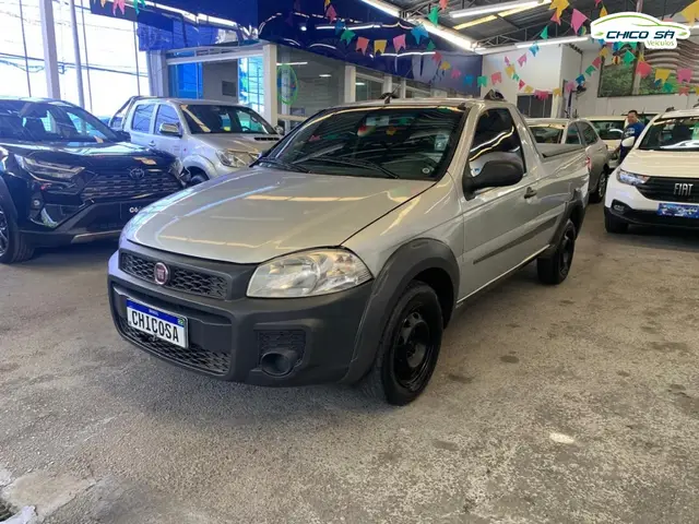 Carro Fiat Strada 2018 Hard Working 1.4 (Flex) (Cabine Simples)