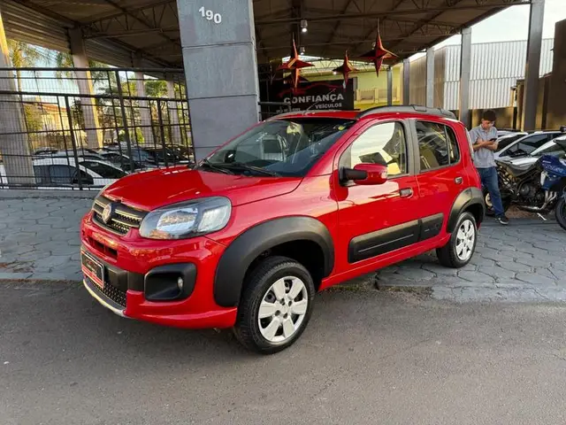 Carro Fiat Uno 2017 Attractive 1.0 (Flex) 4p
