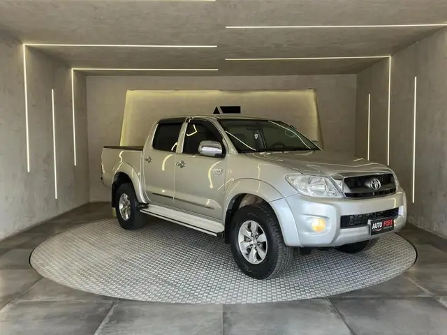 Carro Toyota Hilux Cabine Dupla 2009 Hilux 2.7 SR CD 4x2 (Flex)