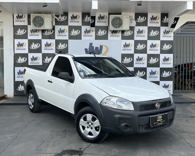 Carro Fiat Strada 2018 Hard Working 1.4 (Flex) (Cabine Simples)