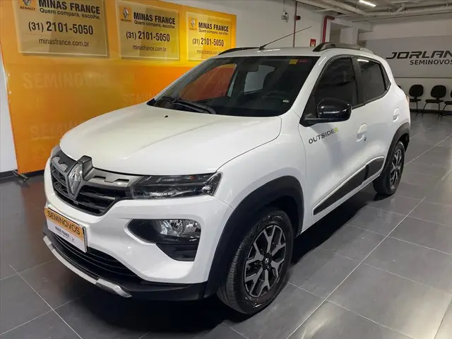Carro Renault Kwid 2024 Outsider 1.0 12v SCe (Flex)