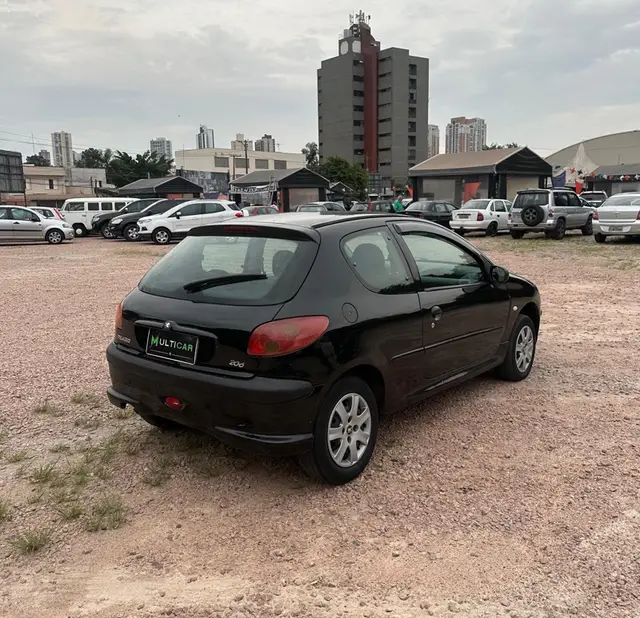 Carro Peugeot 206 2005 Hatch. Sensation 1.0 16V
