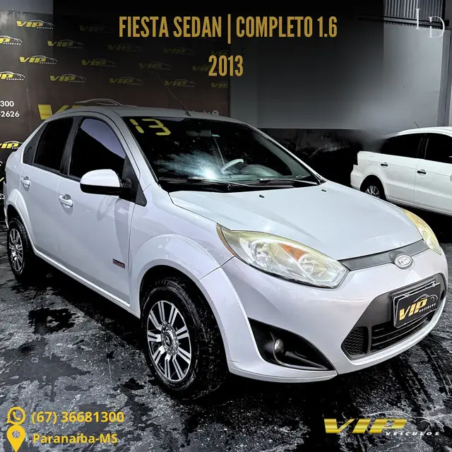 Carro Ford Fiesta Sedan 2013 Sed. 1.6 8V Flex 4p
