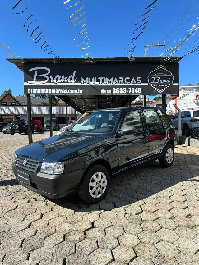 Carro Fiat Uno Mille 2008 Fire 1.0 (Flex)