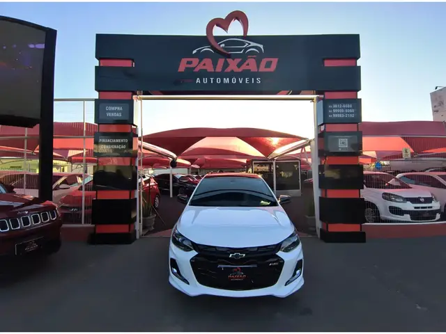 Carro Chevrolet Onix 2021 RS 1.0 Turbo