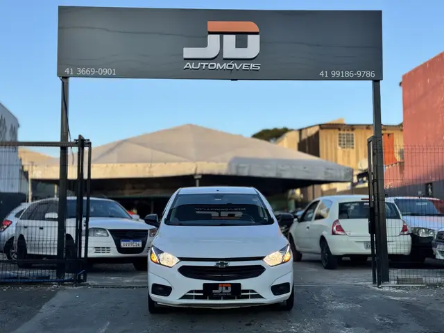 Carro Chevrolet Joy Plus 2021 Plus 1.0 8V Black Edition (Flex)
