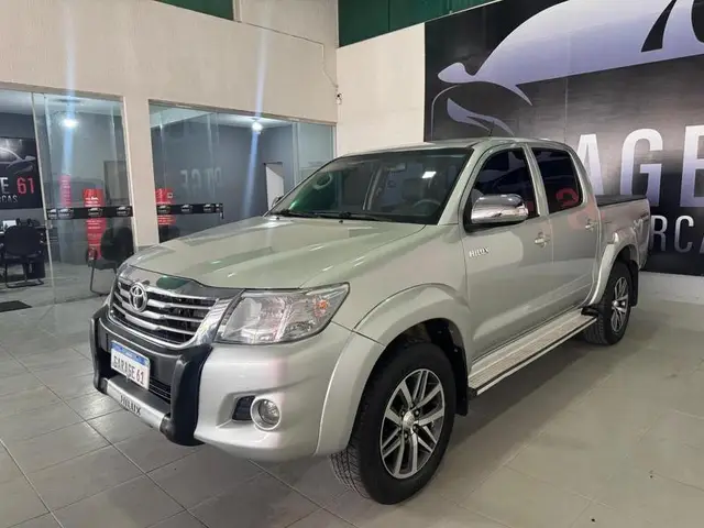 Carro Toyota Hilux Cabine Dupla 2012 Hilux 2.7 SRV CD 4x4 (Flex) (Aut)