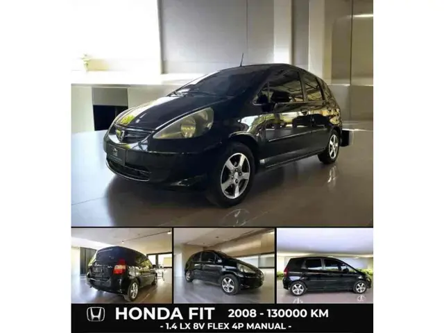 Carro Honda Fit 2008 LX 1.4