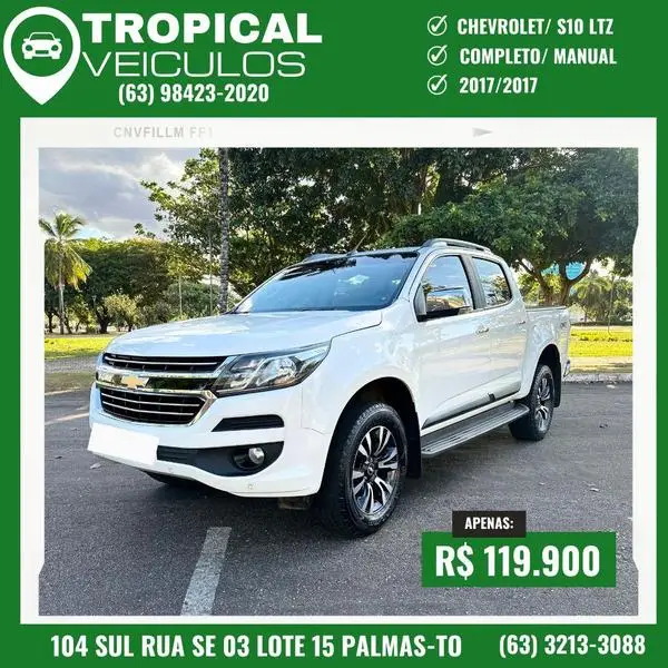 Carro Chevrolet S10 Cabine Dupla 2017 S10 2.5 ECOTEC SIDI Advantage 4x2 (Cabine Dupla)