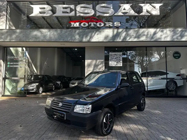 Carro Fiat Uno Mille 2008 Fire 1.0 (Flex)