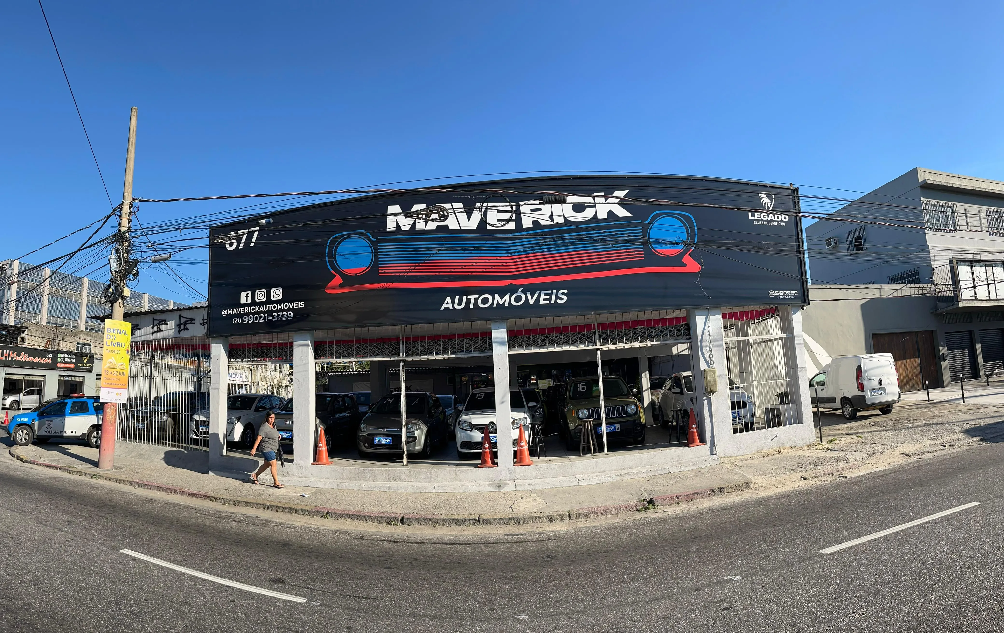 Fachada da loja Veículos à venda em MAVERICK AUTOMOVEIS - Rio de Janeiro - RJ | Mobiauto