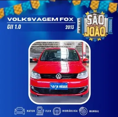 Carro Volkswagen Fox 2013 1.0 VHT (Flex) 4p
