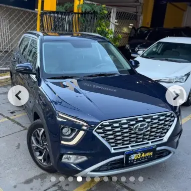 Carro Hyundai Creta 2022 Limited 1.0 Turbo (Aut) (Flex)