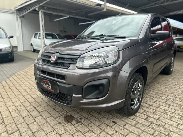 Carro Fiat Uno 2021 Attractive 1.0