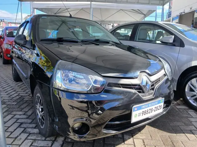Carro Renault Clio 2014 Authentique 1.0 16V (Flex) 4p