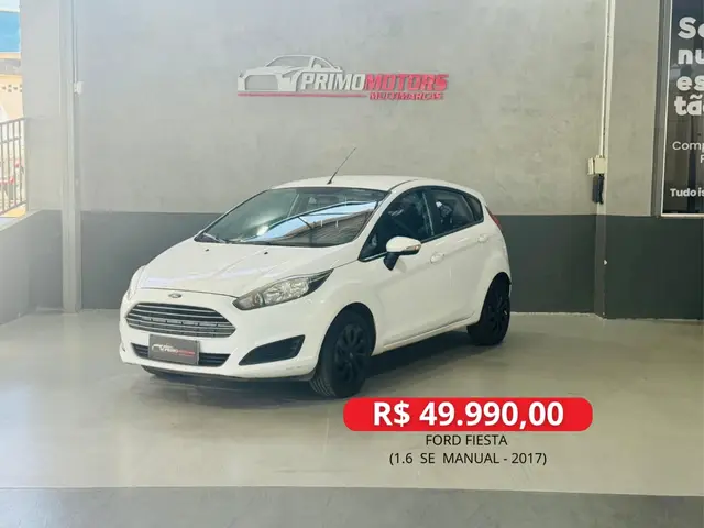 Carro Ford New Fiesta Hatch 2017 New Fiesta SE 1.6 16V