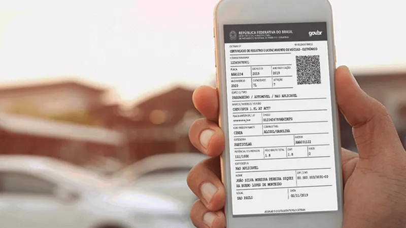 Digital, documento do carro não chegará mais na sua casa. Como proceder