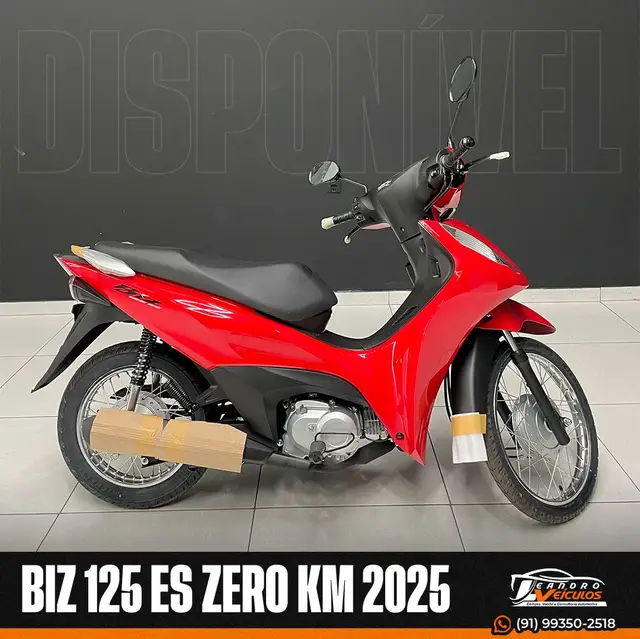 Carro Honda Biz 125 2025 ES