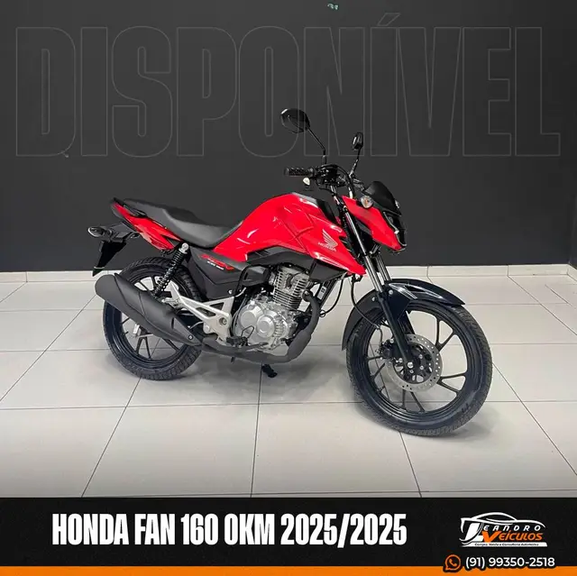 Carro Honda CG 160 2025 Fan