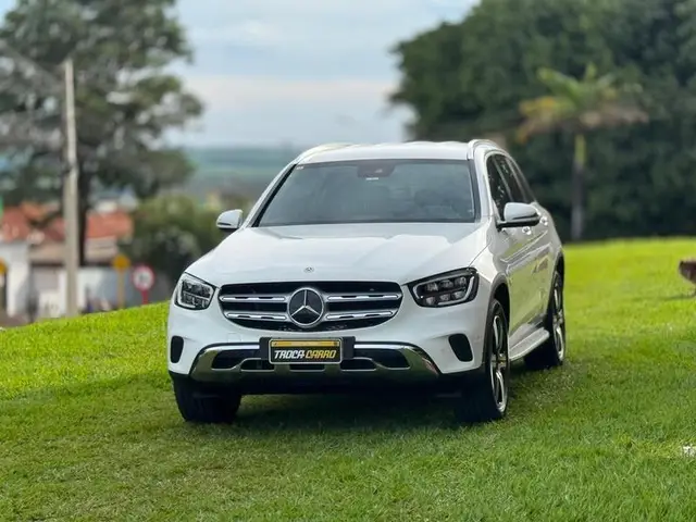 Carro Mercedes-Benz GLC 220d 2021 Enduro 2.0 Turbodiesel 4MATIC (Aut)