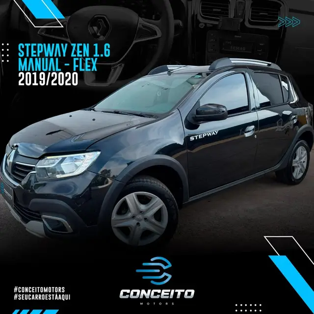 Carro Renault Stepway 2020 Zen 1.6 16V SCe (Flex)