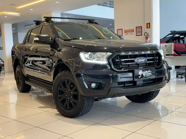 Carro Ford Ranger Cabine Dupla 2021 Limited 3.2 Turbodiesel 20V 4x4 (Aut)