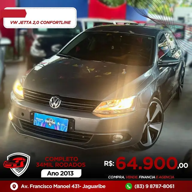 Carro Volkswagen Jetta 2013 2.0 Comfortline (Flex)