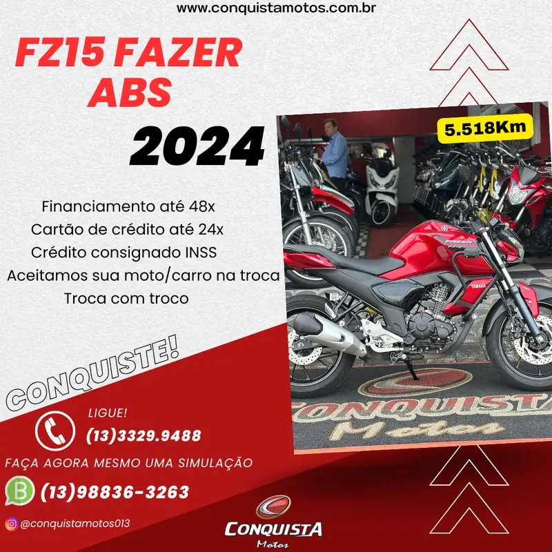 Yamaha Fazer FZ15 ABS
