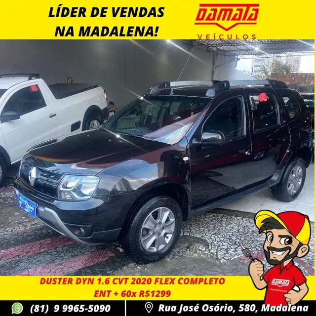 Carro Renault Duster 2020 1.6 16V SCe Dynamique CVT (Flex)