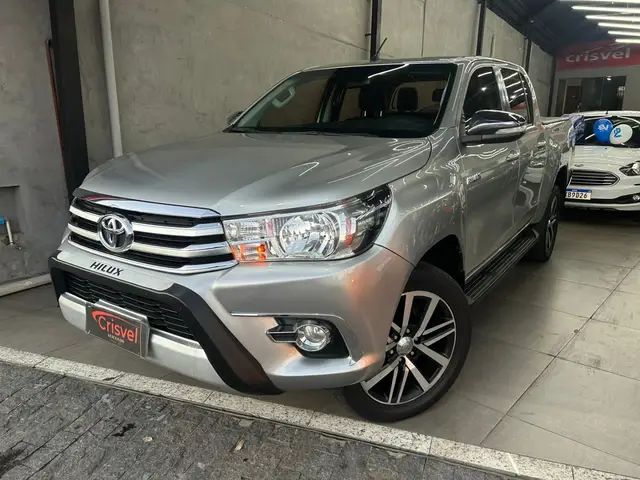 Carro Toyota Hilux Cabine Dupla 2017 Hilux 2.8 TDI SRV CD 4x4 (Aut)