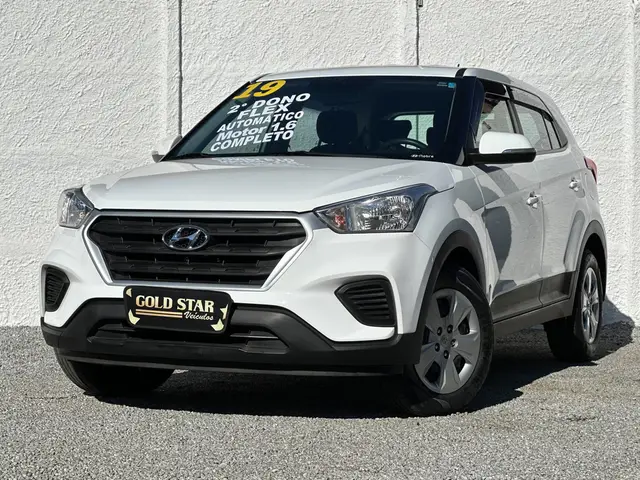 Carro Hyundai Creta 2019 Attitude 1.6 (Aut) (Flex) (PCD)