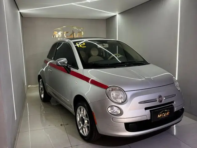 Carro Fiat 500 2012 Cult Dualogic 1.4 8V
