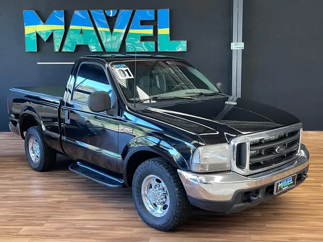 Carro Ford F-250 2001 F250 XLT 4.2 Turbo (Cab Simples)