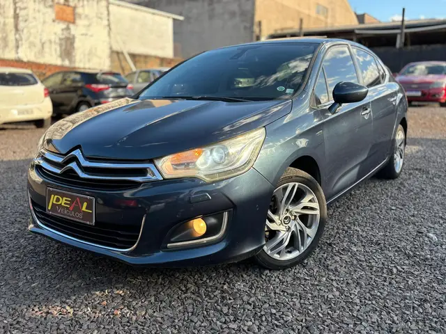 Carro Citroën C4 Lounge 2014 Exclusive 1.6 THP (Aut)