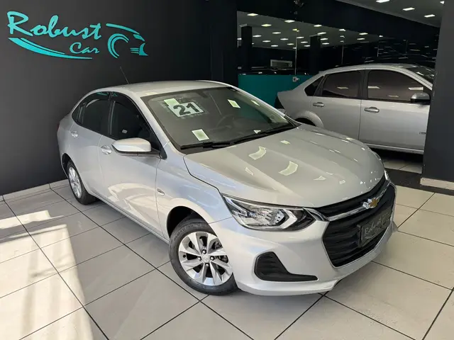 Carro Chevrolet Onix Plus 2021 1.0 LT (Flex)
