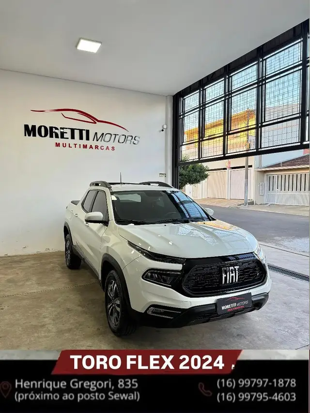 Carro Fiat Toro 2024 Freedom 1.3 Turbo 270