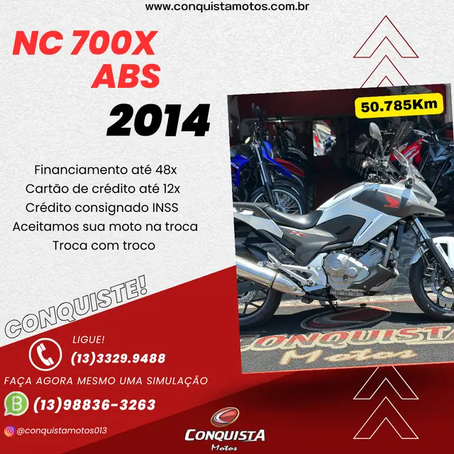 Moto Honda NC 700X 2014 STD