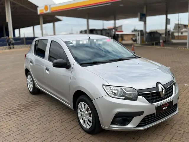 Carro Renault Sandero 2021 Life 1.0 12V SCe (Flex)