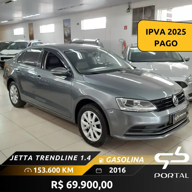 Carro Volkswagen Jetta 2016 1.4 TSI Trendline Tiptronic