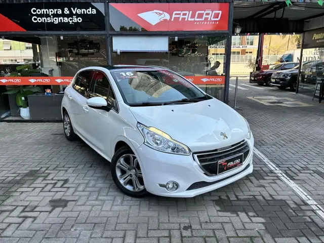 Carro Peugeot 208 2016 Griffe 1.6 16V (Flex) (Aut)