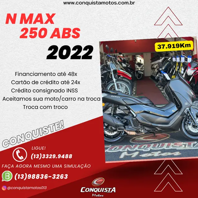 Moto Yamaha NMax 2022 160 ABS