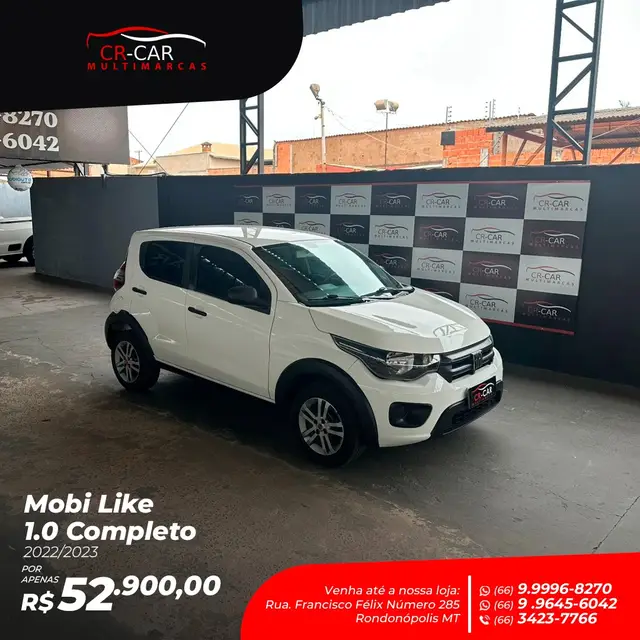 Carro Fiat Mobi 2023 Like 1.0 (Flex)
