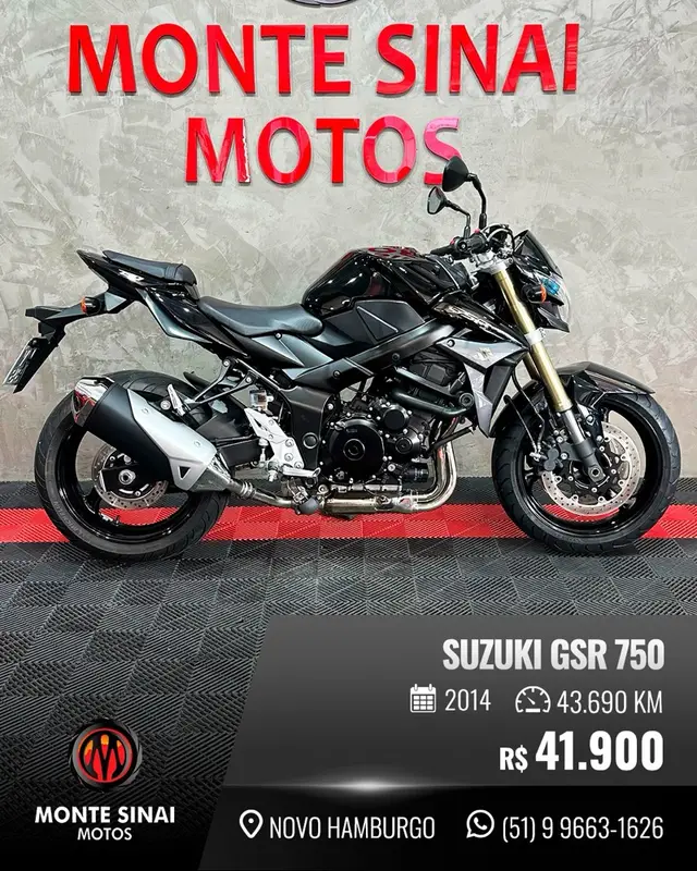 Carro Suzuki GSR 750 2014 GSR 750A