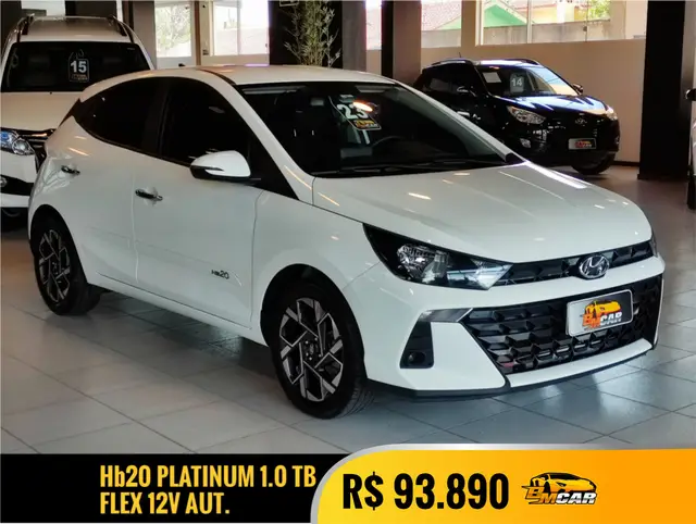 Carro Hyundai HB20 2023 Platinum 1.0 TGDI (Aut.)
