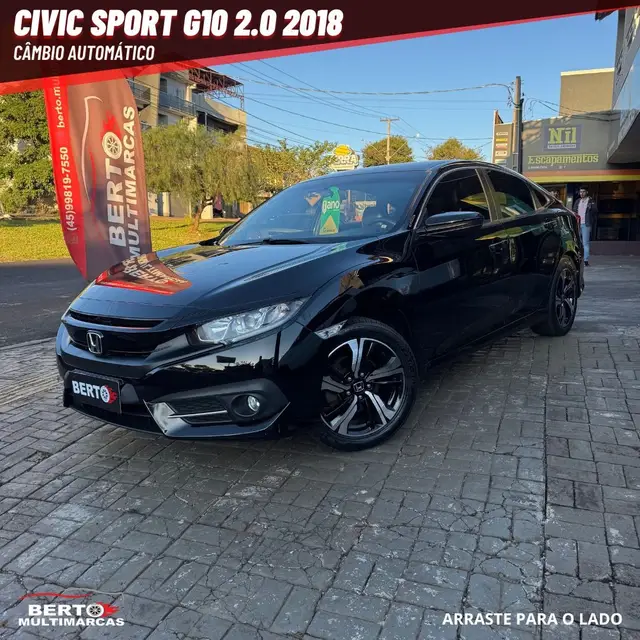Carro Honda Civic 2018 Sport 2.0 i-VTEC CVT